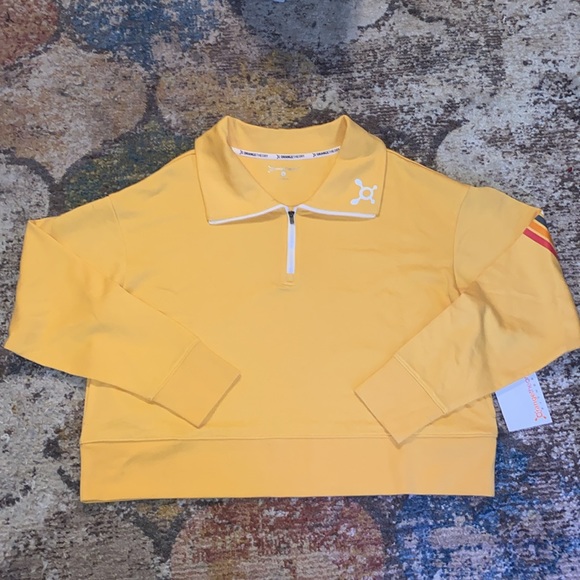 🆕ORANGETHEORY Cropped Pullover Sweatshirt, Size Large - Picture 6 of 14